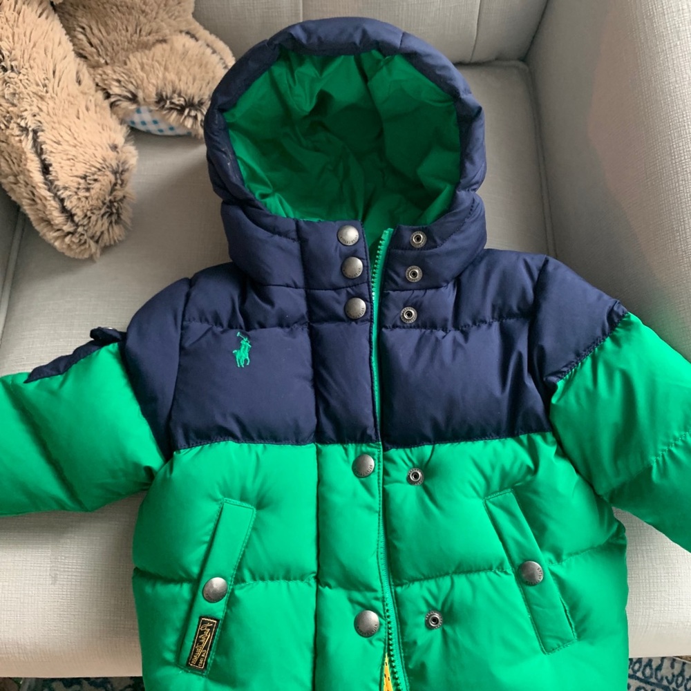 Polo puff coat